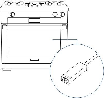 Glow Wire Connector for Oven