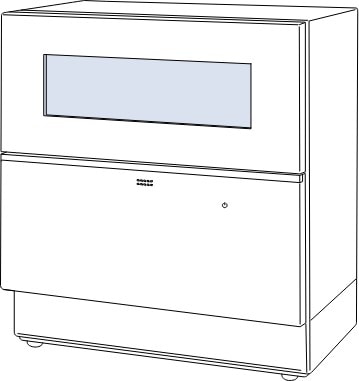 Dishwasher/dryer Housing