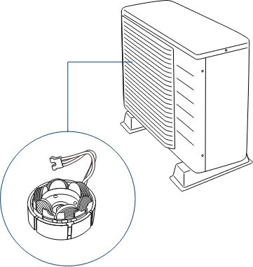 Air Conditioner(Compressor Motor Insulator)