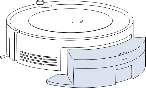 ロボット掃除機洗浄液タンク