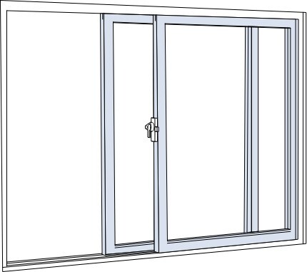 窓枠、樹脂サッシ