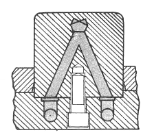 Figure 3.5: Cooling of a square core (1)